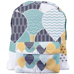 Abstract Balloon Pattern Decoration Giant Full Print Backpack by Ravend