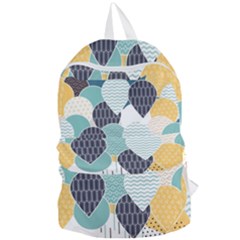 Abstract Balloon Pattern Decoration Foldable Lightweight Backpack by Ravend