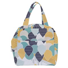 Abstract Balloon Pattern Decoration Boxy Hand Bag by Ravend