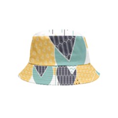 Abstract Balloon Pattern Decoration Inside Out Bucket Hat (kids) by Ravend