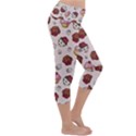 Cake Cupcake Sweet Dessert Food Lightweight Velour Capri Yoga Leggings View3