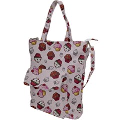 Cake Cupcake Sweet Dessert Food Shoulder Tote Bag by Ravend