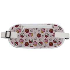 Cake Cupcake Sweet Dessert Food Rounded Waist Pouch by Ravend