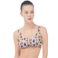 Cupcake Pattern Lollipop The Little Details Bikini Top by Ravend