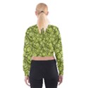 Flower Design Paradigm Start Cropped Sweatshirt View2