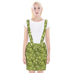 Flower Design Paradigm Start Braces Suspender Skirt by Ravend