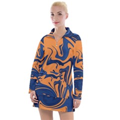 Abstract Background Texture Pattern Women s Long Sleeve Casual Dress by Ravend