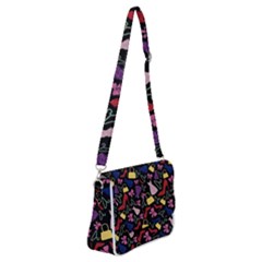 Fashion Pattern Accessories Design Shoulder Bag With Back Zipper