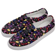 Fashion Pattern Accessories Design Women s Classic Low Top Sneakers by Ravend