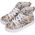 Tiger Pattern Background Kids  Hi-Top Skate Sneakers View2