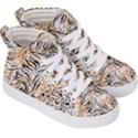 Tiger Pattern Background Kids  Hi-Top Skate Sneakers View3