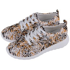 Tiger Pattern Background Men s Lightweight Sports Shoes by danenraven