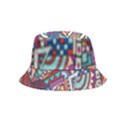 Abstract Art Color Geometry Pattern Inside Out Bucket Hat (Kids) View2