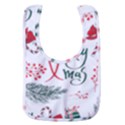 Merry Xmas Seamless Christmas Pattern Baby Bib View1