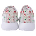 Christmas Illustration Texture Pattern Women s Velcro Strap Shoes View4