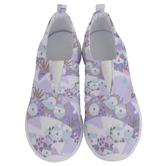 Purple Japanese Pattern Texture Violet Textile No Lace Lightweight Shoes by danenraven