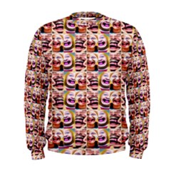 Funny Monsters Teens Collage Men s Sweatshirt by dflcprintsclothing