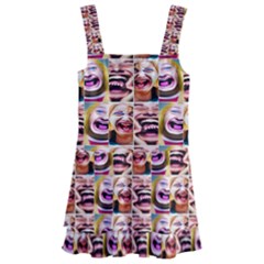 Funny Monsters Teens Collage Kids  Layered Skirt Swimsuit by dflcprintsclothing