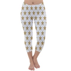 Stars-3 Capri Winter Leggings  by nateshop