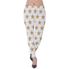 Stars-3 Velvet Leggings by nateshop