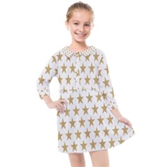 Stars-3 Kids  Quarter Sleeve Shirt Dress by nateshop