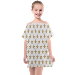 Stars-3 Kids  One Piece Chiffon Dress by nateshop