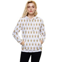 Stars-3 Women s Lightweight Drawstring Hoodie