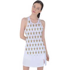 Stars-3 Racer Back Mesh Tank Top by nateshop