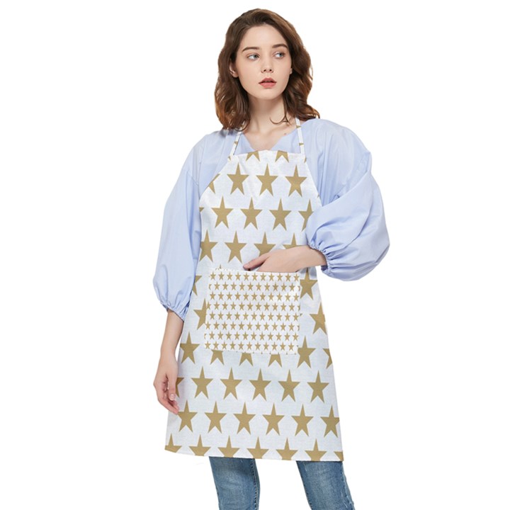 Stars-3 Pocket Apron