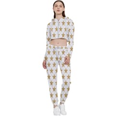 Stars-3 Cropped Zip Up Lounge Set by nateshop