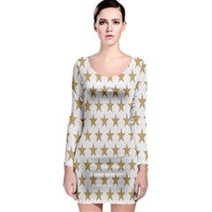 Stars-3 Long Sleeve Bodycon Dress by nateshop