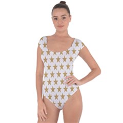 Stars-3 Short Sleeve Leotard  by nateshop