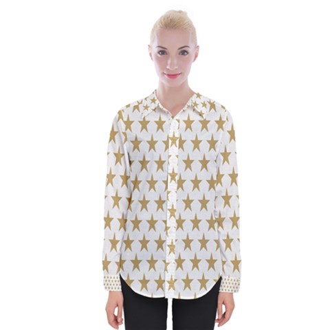 Stars-3 Womens Long Sleeve Shirt by nateshop