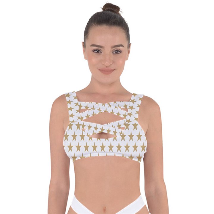 Stars-3 Bandaged Up Bikini Top