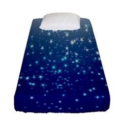 Stars-4 Fitted Sheet (single Size) by nateshop