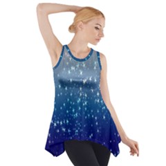 Stars-4 Side Drop Tank Tunic by nateshop