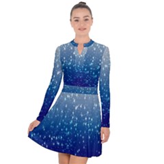 Stars-4 Long Sleeve Panel Dress by nateshop