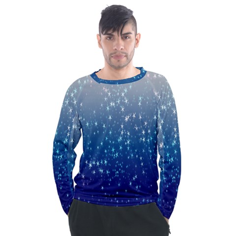 Stars-4 Men s Long Sleeve Raglan Tee by nateshop