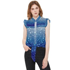 Stars-4 Frill Detail Shirt by nateshop