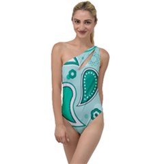 Template To One Side Swimsuit by nateshop