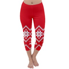 Seamles,template Capri Winter Leggings 