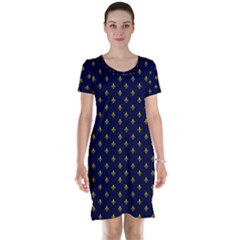 Seamles,template Short Sleeve Nightdress by nateshop