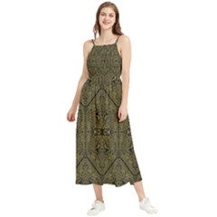 Texture-2 Boho Sleeveless Summer Dress by nateshop