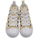 Zig-zag-lines Kids  Mid-Top Canvas Sneakers View1