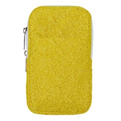 Bright Yellow Crunchy Sprinkles Waist Pouch (large) by nateshop