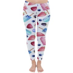 Ice Cream - Stowbery Classic Winter Leggings by nateshop