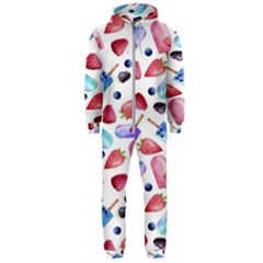 Ice Cream - Stowbery Hooded Jumpsuit (men) by nateshop