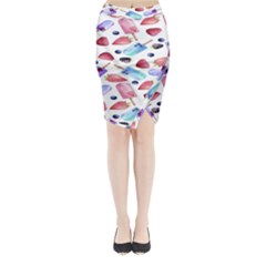 Ice Cream - Stowbery Midi Wrap Pencil Skirt by nateshop