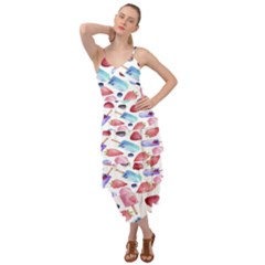 Ice Cream - Stowbery Layered Bottom Dress by nateshop