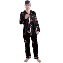 Pink Victoria Secret Wallpapers  Discovered Men s Long Sleeve Satin Pajamas Set by nateshop